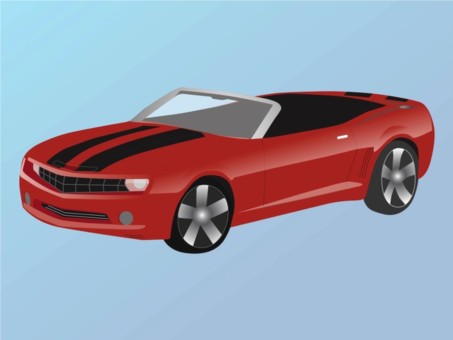 Chevrolet Camaro vector graphics