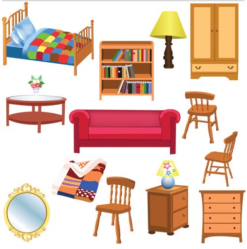 Children Furniture vector