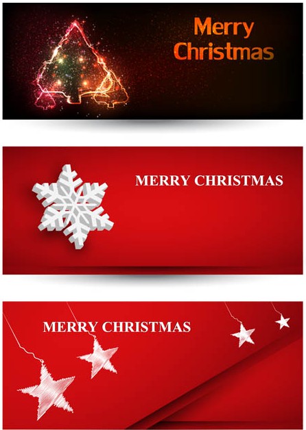 Christmas Banners Illustration vector
