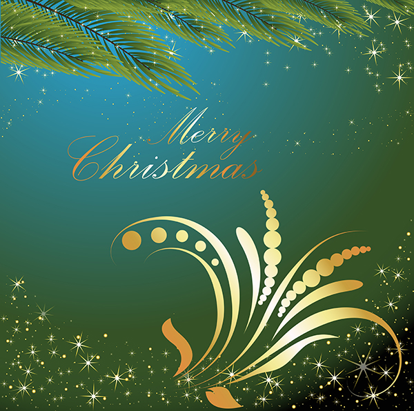 Christmas Decorative Backgrounds vector graphics