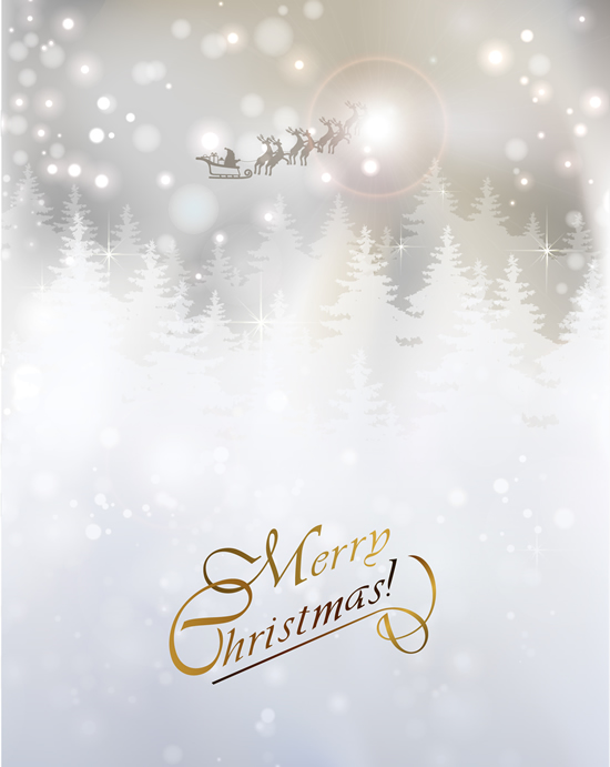 Christmas Fantasy background 2 vector