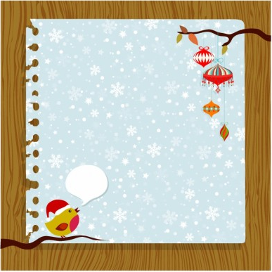 Christmas card graphic vectors