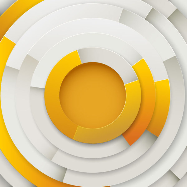 Circle background 4 vector