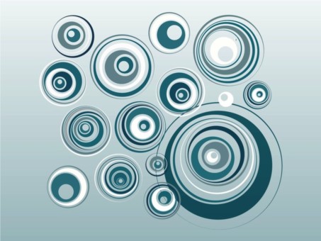 Circles Decorations vector graphic