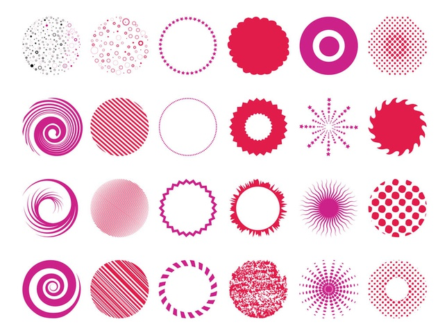 Circular Designs vector