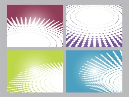 Circular Patterns design vector