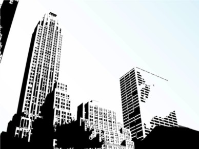 City Skyline vector free download