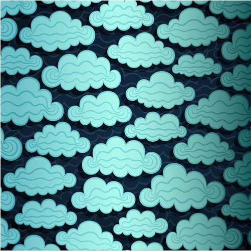 Clouds Backgrounds vector
