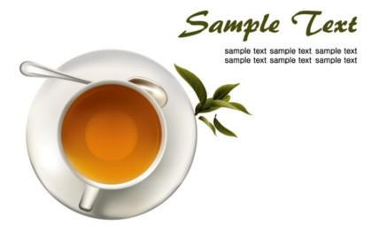 Coffee and tea vector graphics