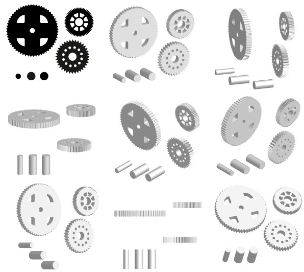 Cogwheels Graphics vector