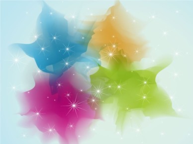 Color Sparkles Background Image vector graphic