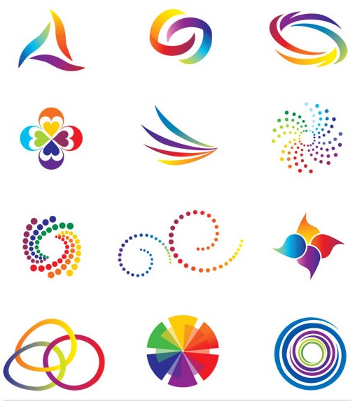 Color Vivid Logo free vector graphics