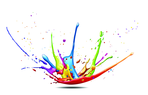 Color paint free 2 vector