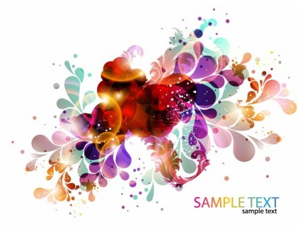 Colorful Abstract Design Background vector