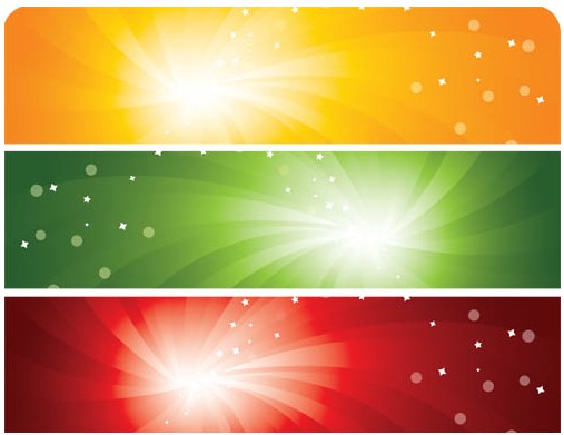 Colorful Banners Templates vector