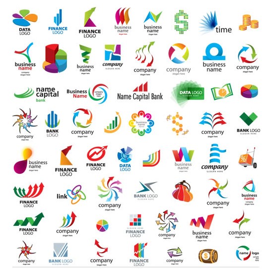 Colorful Business Logo art creative vector