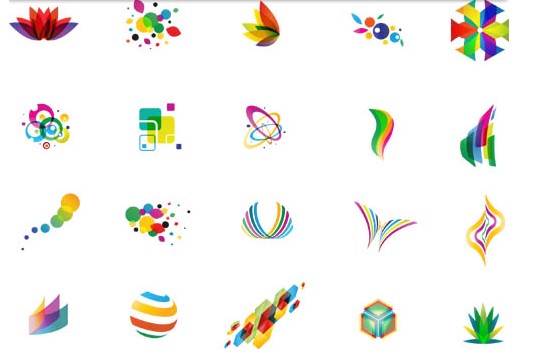 Colorful Design Logo art vector