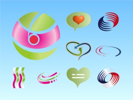 Colorful Logos vector