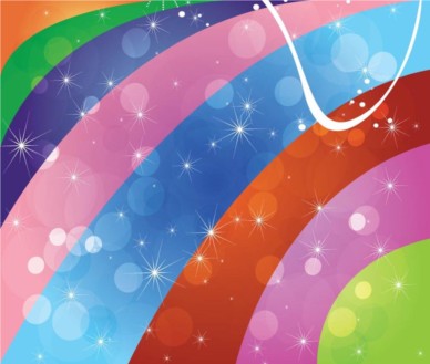 Colorful Swirls Background vector
