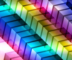 Colorful steps abstract background vector