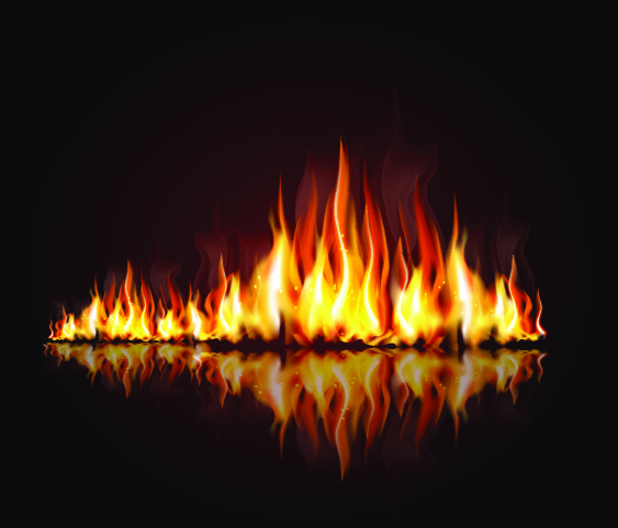 Combustion background 2 vector graphics