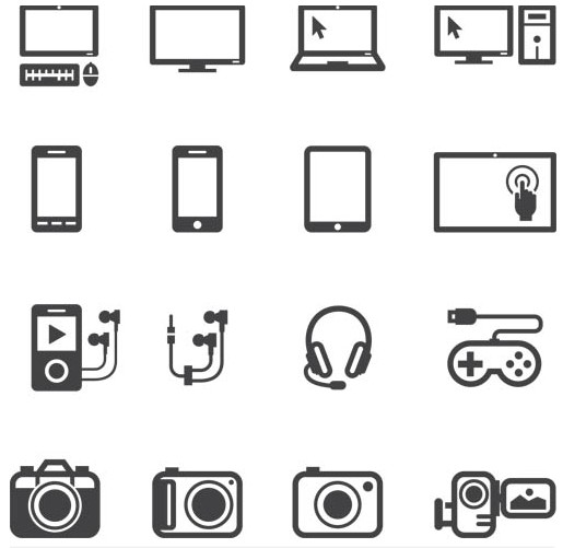 Communication Icons 3 vector