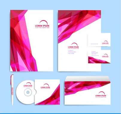 Company brochure design template vectors graphic