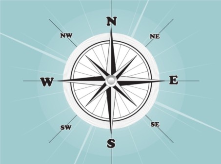Compass Rose vector graphics