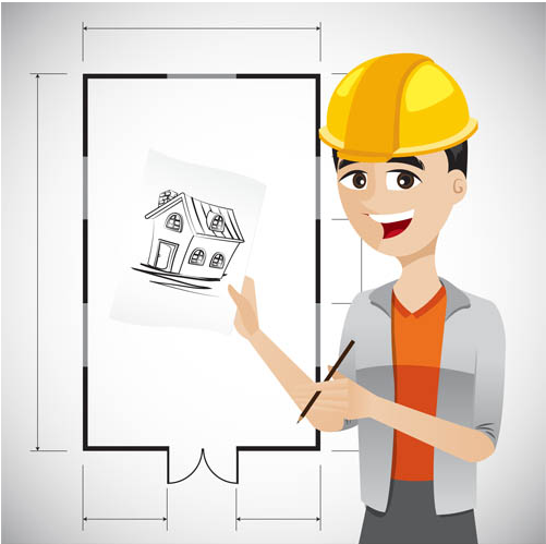 Construction Backgrounds vector