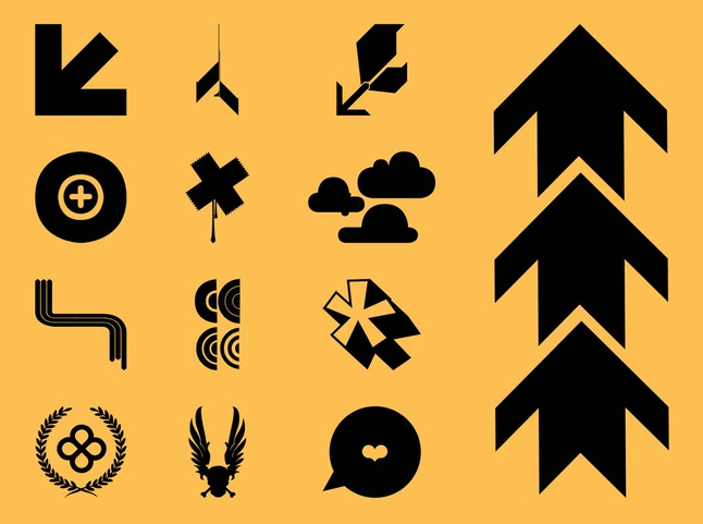 Cool Icons Set vector graphic