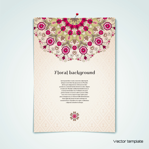 Cover Floral 2 vector