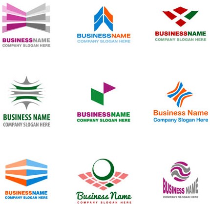 Creative Business Logotypes art vector