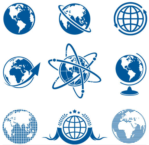 Creative Globes Logo vector graphic