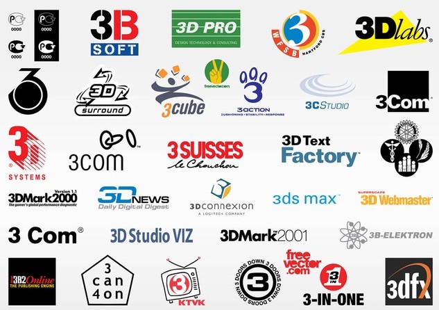 Creative Logos design 3 vector