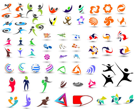 Creative Logotypes Set vector graphic