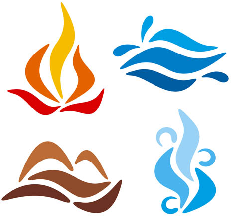 Creative Nature Logotypes vector