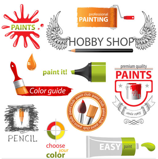 Creative Painting Logo vector graphic