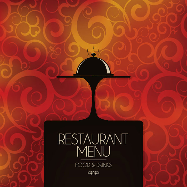 Creative Restaurant menu design vector