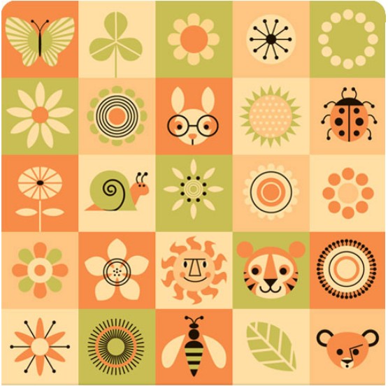 Creative Style Patterns vectors graphic