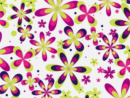 Cute Floral Pattern creative vector