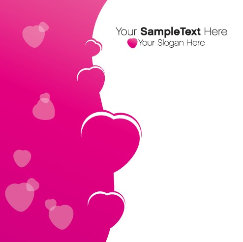 Cute Valentines Background 1 vector
