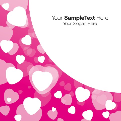 Cute Valentines Background 2 vector