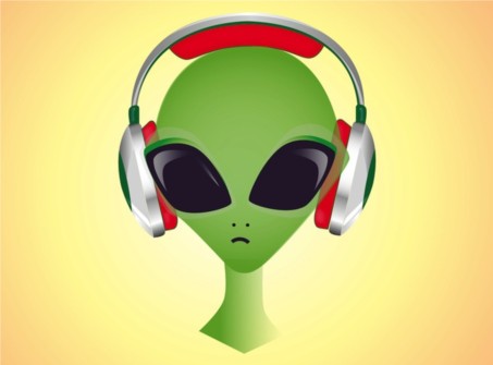 DJ Alien vectors