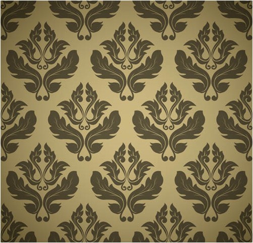 Damask Backgrounds free vector