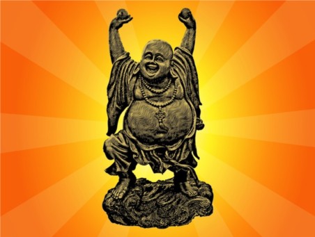 Dancing Buddha vector