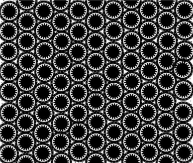 Dark Gear Pattern background vector