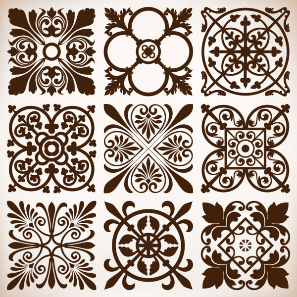 Decorative pattern vector