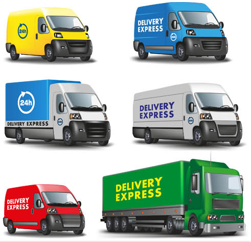 Delivery Symbols graphic vectors
