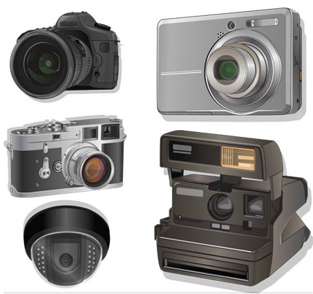 Different Cameras free vectors
