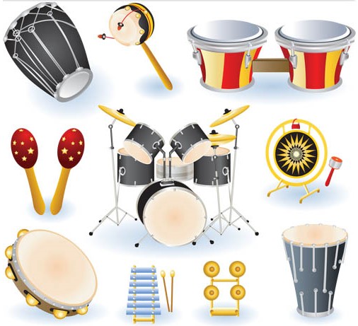 Different Drums vectors